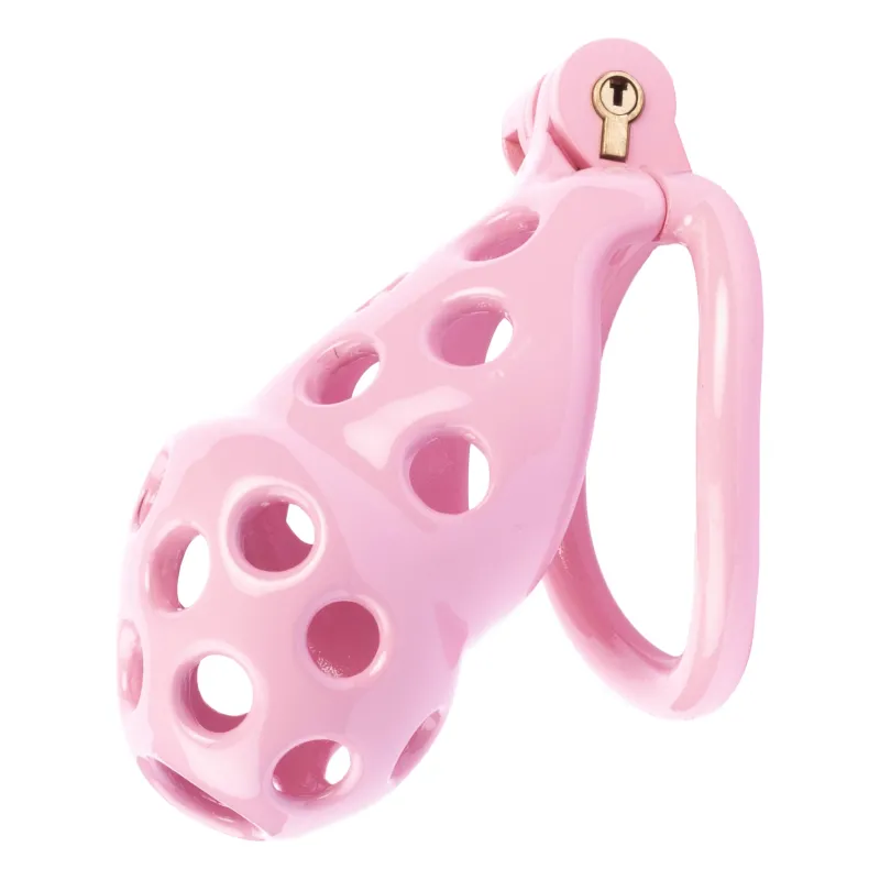 CockLock Cage de chasteté Dotty L 9.5 x 3.9cm Rose